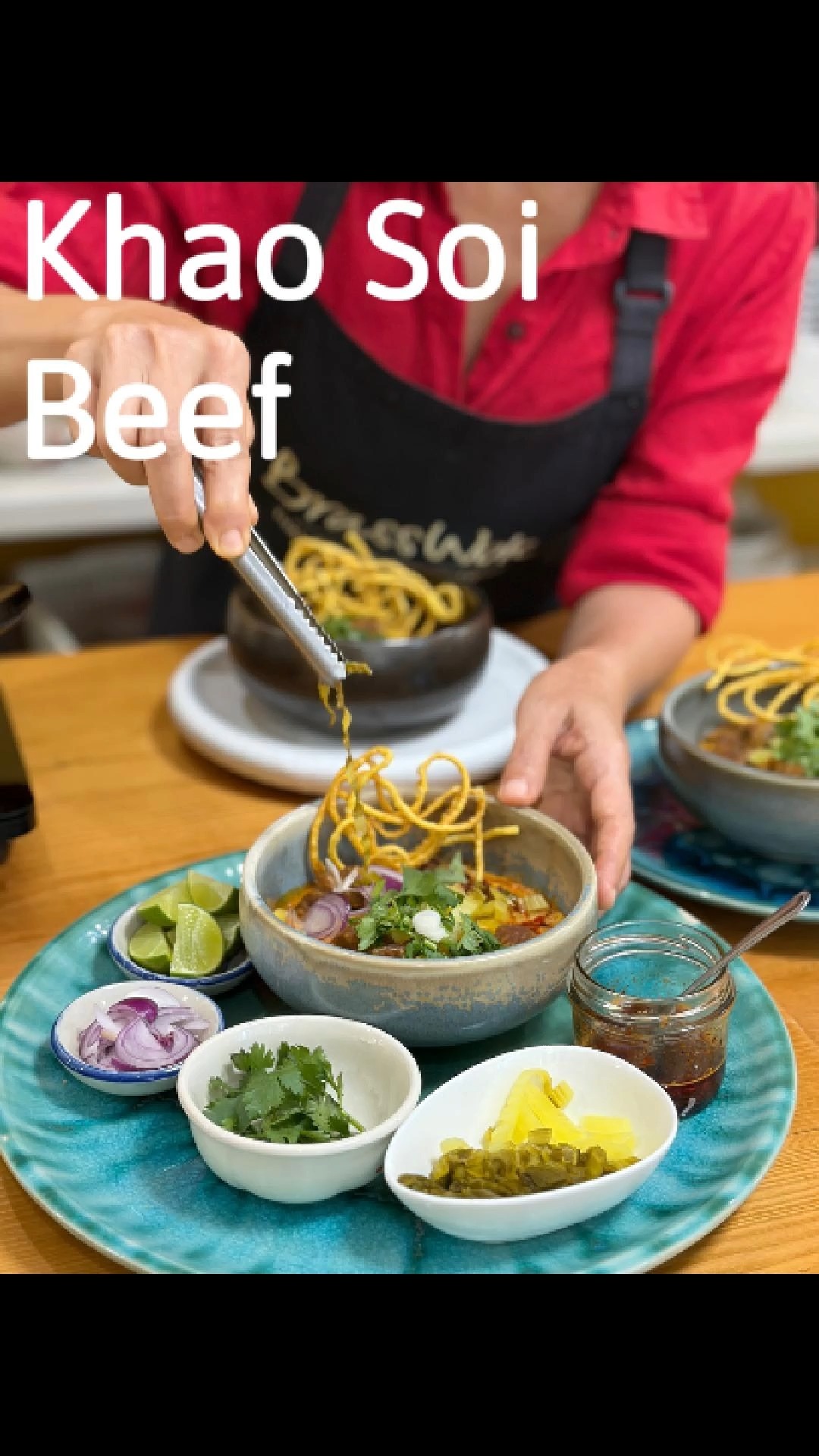 Khao Soi Noodle with Beef

#ThaiCookingClass #PrivateChefService #Phuket #PrivateClass #ThaiFood #MarketTour #KhaoSoi #BeefNoodles #NorthernThaiFood #ข้าวซอย